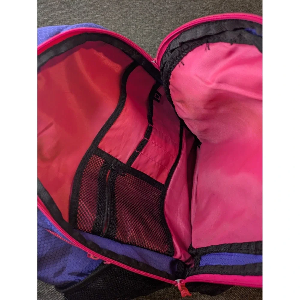 Adidas Load Sprint Backpack Laptop School Sports Travel Hiking Black-Pink-Purple